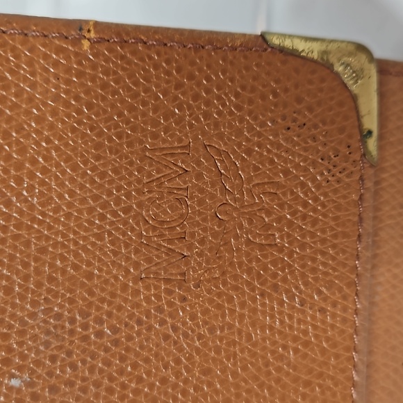 MCM VINTAGE TAN WALLET - Picture 2 of 8